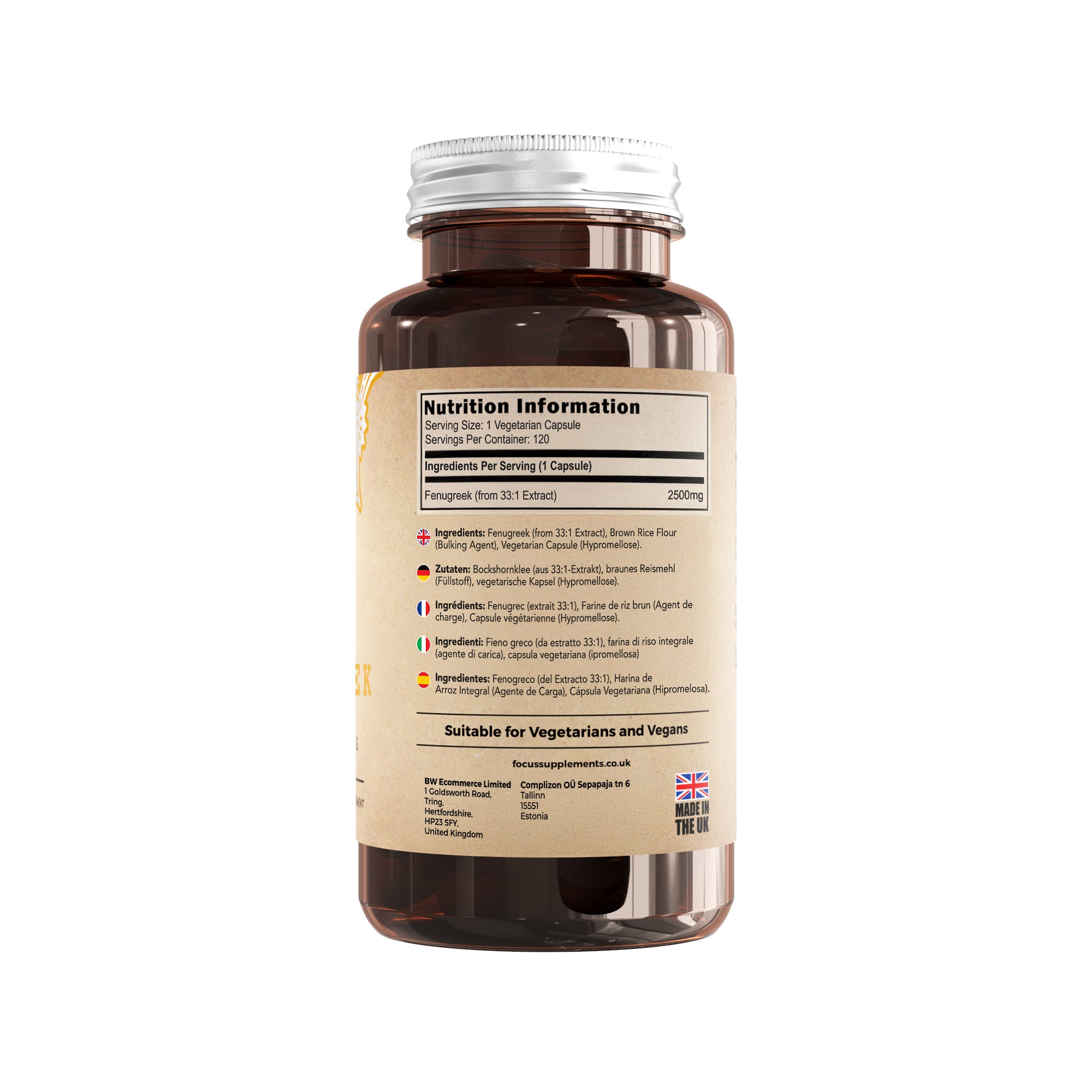 Fenugreek 33:1 Extract