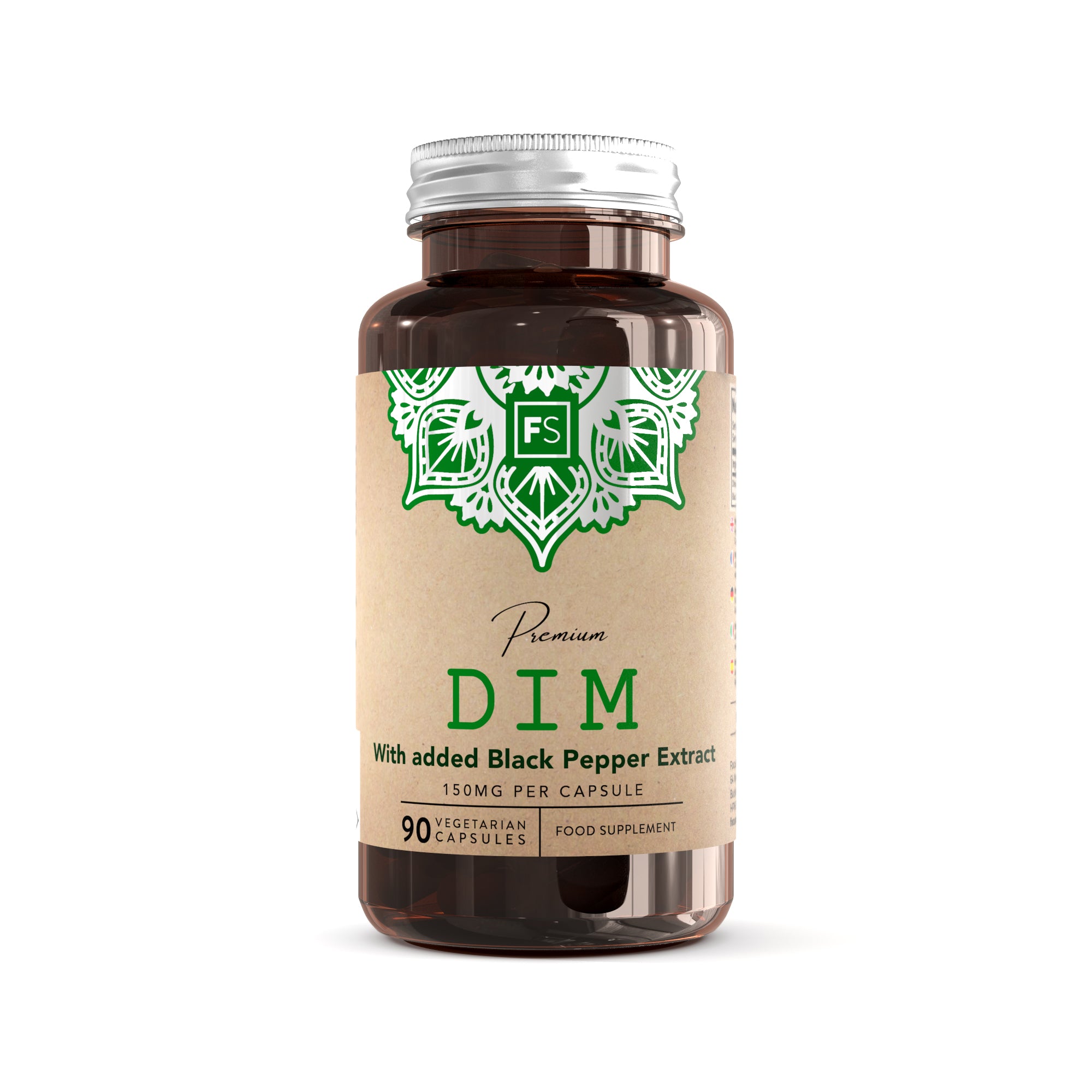 DIM (Diindolylmethane) with Black Pepper Extract