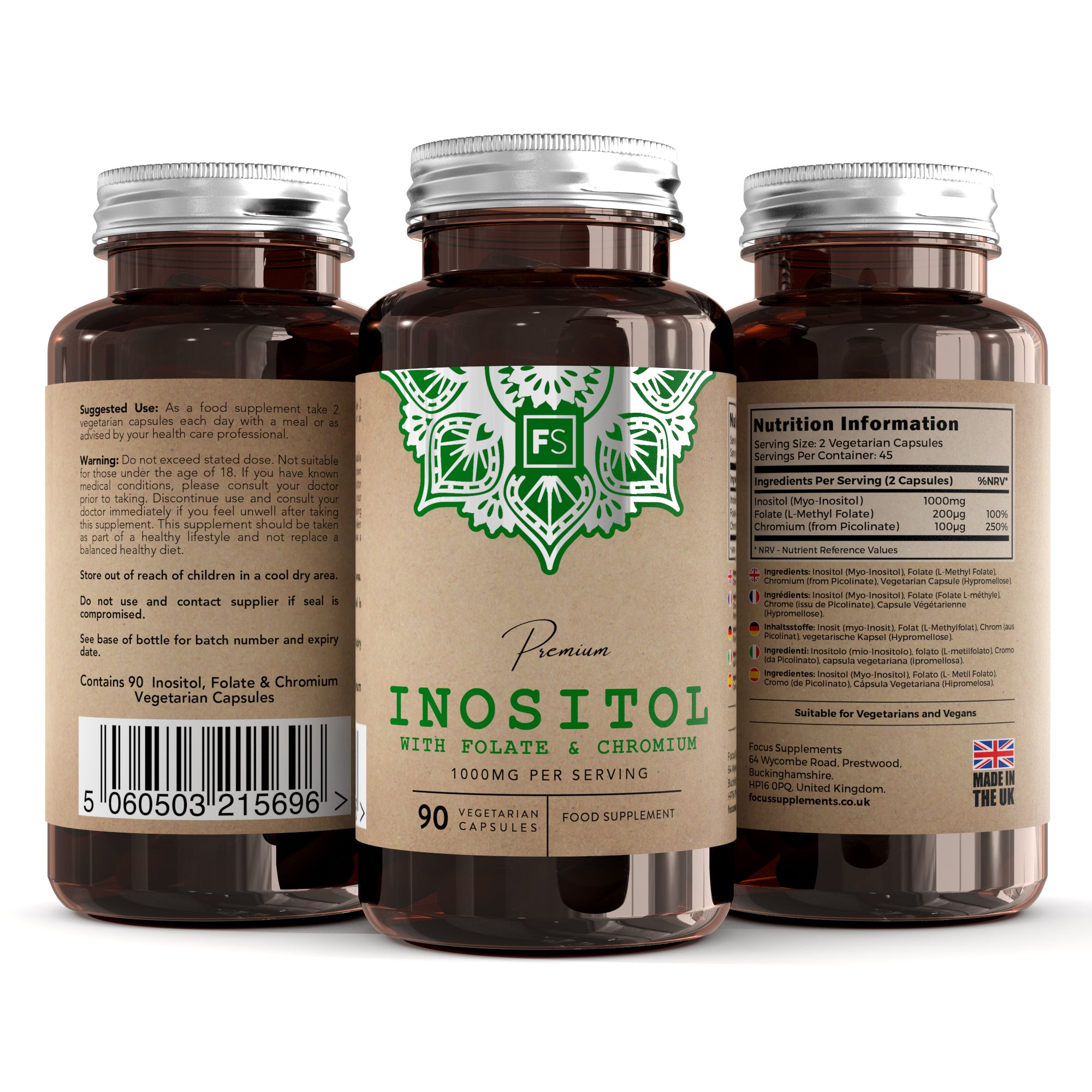 Inositol, Folate & Chromium
