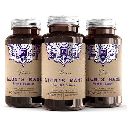Lion’s Mane 5:1 Extract 1000mg