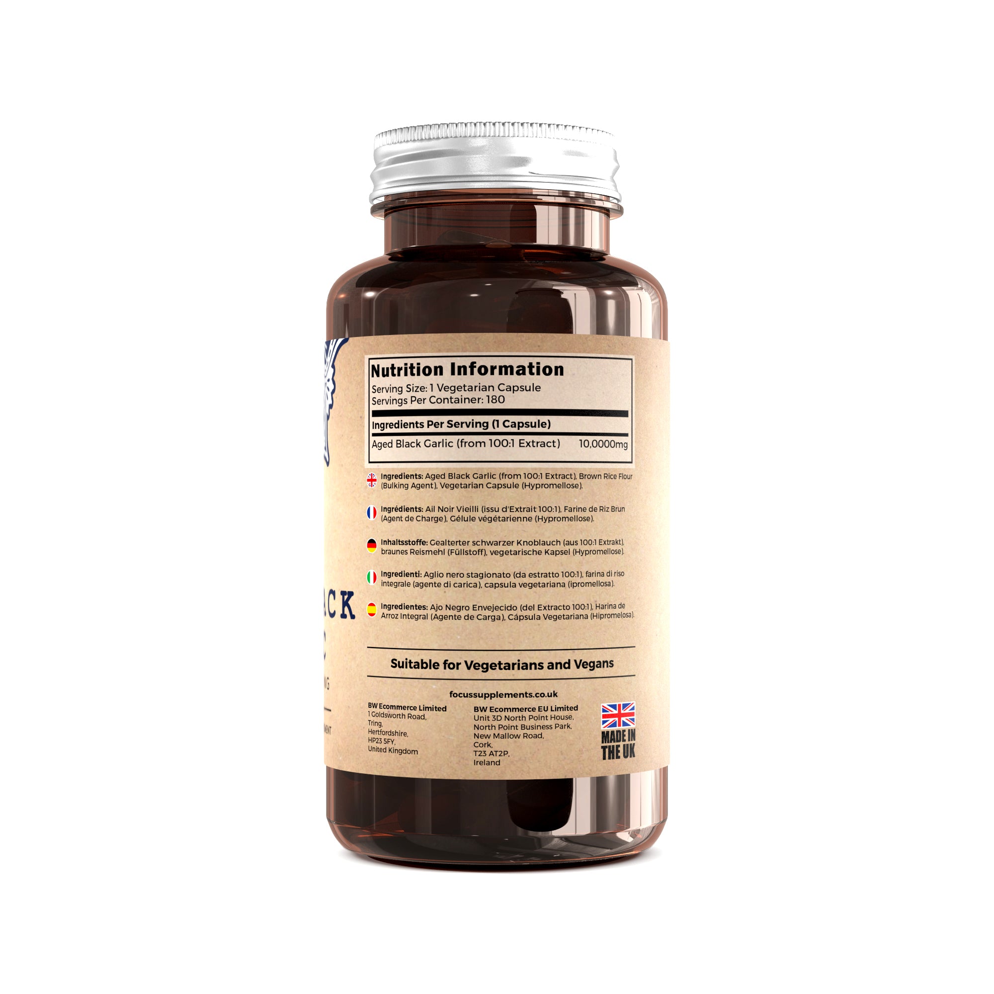 Aged Black Garlic 10,000mg